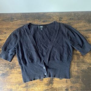 Vintage| y2k shirt sleeve cardigan
